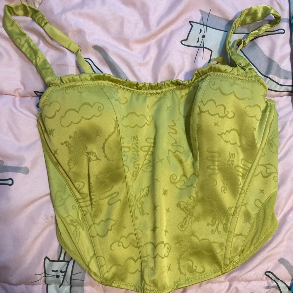 Heavenly Satin Bustier (Top Only) - Picture 3 of 4